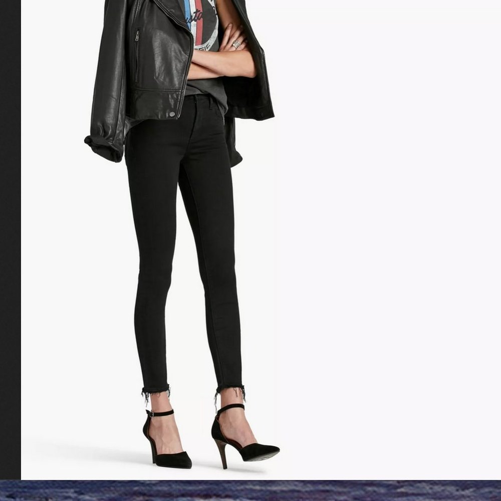 Lucky Brand Distressed Bridgette Skinny Jeans